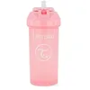Image de Twistshake Tasse de Paille 360 ml   Gobelet Bébé avec Paille Anti-Fuite   Bouteille d’Eau Anti-Déversement pour Tout-Petits   Tasse de Sevrage Sans BPA   Rose