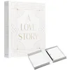 Image de PRINTWORKS Album photo imprimé Works A Love Story XL Doré, Blanc