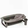 Image de Kit Bain Baignoire + accessoires Gris délavé