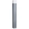 Image de Borne Extérieure Grise Foncée 80cm pour Ampoule E27
