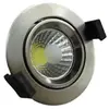 Image de Spot Encastrable LED COB Rond Orientable 8W 60° ALU - Blanc Chaud 2300K - 3500K