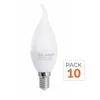 Image de Ampoule LED E14 Flamme 8W 220V Ø38mm - Pack de 10 - Blanc Froid 6000K - 8000K