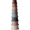 Image de Mushie Stacking Cups Toy jouet 3 en 1 Original 8 pcs