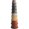 Image de Mushie Stacking Cups Toy jouet 3 en 1 Retro 8 pcs