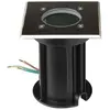 Image de Spot LED Extérieur Encastrable Carré IP65 pour Ampoule GU10