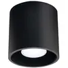 Image de Plafonnier Noir pour Ampoule GU10