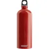 Image de Sigg - Gourde Aluminium - Traveller Red - Certifiée Neutre En CO2 - Convient Aux Boissons Gazeuses - Étanche & Légère - Sans BPA - Pour Sport, Camping, Randonnée - Rouge - 1L