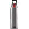 Image de SIGG - Gourde Isotherme 500 ml - Thermo Flask Hot & Cold ONE Brushed - Avec Filtre À Thé - Pour Randonnée & Camping - Étanche - Sans BPA - Acier Inoxydable 18/8 - Inox Brossé