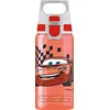 Image de Sigg - Gourde Enfant - Viva One Cars (Disney) - Convient Aux Boissons Gazeuses - Étanche - Lavable Au Lave-Vaisselle - Sans BPA - Pour École & Sport - Rouge Motif Flash McQueen - 0,5L