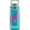 Image de Sigg - Gourde Enfant - Viva One Unicorn - Convient Aux Boissons Gazeuses - Étanche - Lavable Au Lave-Vaisselle - Sans BPA - Pour École & Sport - Bleu Motif Licorne - 0,5L