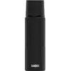 Image de SIGG - Gourde Isotherme 500 ml - Thermo Flask Gemstone IBT Obsidian - Avec Tasse - Pour Randonnée & Camping - Étanche & Légère - Sans BPA - Acier Inoxydable 18/8 - Noir