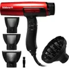 Image de Valera MatrixCare AI sèche-cheveux ionique extra-puissant Metallic Red 1 pcs