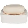 Image de Spirella Porte Savon Céramique Retro Blanc