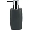 Image de Spirella Distributeur de Savon Céramique Retro Noir