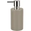 Image de Spirella Distributeur de Savon Céramique Tube Taupe