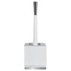 Image de Spirella Brosse WC avec Support Porcelaine Roma Blanc & Argent