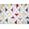 Image de Spirella Multicolor, Tapis, Accessoire pour Toilettes Multicolore Badteppich/WC-Vorleger Grid en Acrylique, Idéal pour Salle de Bain, Dimensions 55x65 cm, Couleur, Épaisseur 2,2 cm