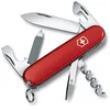 Image de Victorinox Sportsman Couteau de Poche Suisse, Léger, Couteau Multifonction, 13 Fonctions, Grand Lame, Ouvre Boite, Tire Bouchon, Rouge