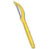 Image de Victorinox Swiss Classic Set de 2 Couteaux à Steak Gourmet, Tranchant Denté, Résistant au lave-vaisselle, Fabriqué en Suisse, Jaune