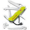 Image de Victorinox Rescue Tool Couteau de Poche Suisse, Multitool, 13 Fonctions, Briseur de Vitres, Voir, Jaune B1