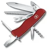 Image de Victorinox Outrider Couteau de Poche Suisse, Multitool, 14 Fonctions, Lame, Ciseaux, Tire Bouchon, Rouge