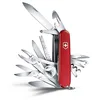 Image de Victorinox Swiss Champ, Swiss Army Knife, Couteau de Poche Suisse, Léger, Multitool, 33 Fonctions, Lame, Ciseaux, Tire Bouchon, Rouge