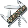 Image de Victorinox Spartan Couteau de Poche Suisse, Léger, Multitool, 12 Fonctions, Lame, Ouvre Boite, Tire Bouchon, Camouflage