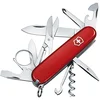 Image de Victorinox Explorer Couteau de Poche Suisse, Léger, Couteau Multifonction, 16 Fonctions, Lame, Tire Bouchon, Loupe, Rouge