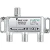 Image de Axing BAB 2 10P Dérivateur 2 Directions 10 DB la télévision par câble CATV multimédia DVB T2 Classe A + 10 DB, 5 1218 MHz Métal