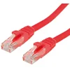 Image de Value Cordon LAN Cat 6A Component Level | Câble réseau UTP Ethernet avec connecteur RJ45 | rouge 1 m