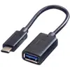 Image de VALUE Câble USB 3.2 Gen 1, Type C - A, M/F, OTG, noir, 0,15 m