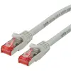 Image de Roline 21.15.2608 RJ45 Câble réseau, câble patch CAT 6 S/FTP 15.00 m gris blindage double, sans halogène, ignifuge 1 pc(s)