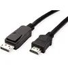 Image de Value Câble DisplayPort vers HDMI | mâle/mâle | transmission de signaux vidéo et audio | noir 3 m