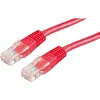 Image de ROLINE Cordon LAN Cat 5e | Câble réseau UTP Ethernet avec connecteur RJ45 | rouge 5 m
