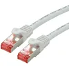 Image de ROLINE Cordon LAN Cat 6 - Component Level - Câble réseau S/FTP Ethernet avec connecteur RJ45 - blanc 1,5 m
