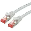 Image de ROLINE Cordon LAN Cat 6 - Component Level - Câble réseau S/FTP Ethernet avec connecteur RJ45 - blanc 2 m