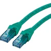 Image de ROLINE Cordon LAN Cat 6A Component Level | Câble réseau UTP Ethernet avec connecteur RJ45 | vert 20 m
