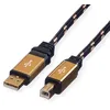 Image de ROLINE GOLD Câble USB 2.0, type A-B, 4,5m
