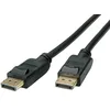Image de ROLINE Câble DisplayPort v1.3/v1.4 - transmission de signaux vidéo et audio DP vers DP - prise mâle- noir 2 m