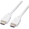 Image de VALUE Câble HDMI High Speed avec Ethernet, blanc, 5 m