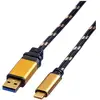 Image de ROLINE GOLD Câble USB 3.2 Gen 1, A-C, M/M, 1 m