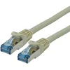 Image de ROLINE Cordon LAN Cat 6A - Component Level - Câble réseau S/FTP Ethernet avec connecteur RJ45 - gris 5 m