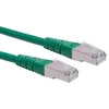 Image de ROLINE Cordon LAN Cat 6 | Câble réseau S/FTP Ethernet avec connecteur RJ45
