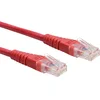 Image de ROLINE Cordon LAN Cat 6 | Câble réseau UTP Ethernet avec connecteur RJ45 | rouge 0,5 m