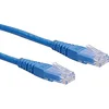 Image de ROLINE Cordon LAN Cat 6 | Câble réseau UTP Ethernet avec connecteur RJ45 | bleu 2 m