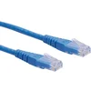 Image de ROLINE Cordon LAN Cat 6 | Câble réseau UTP Ethernet avec connecteur RJ45 | bleu 5 m
