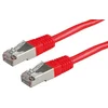 Image de ROLINE Câble LAN avec Ethernet | cordon réseau RJ 45 | Cat 5e | pour Switch   Routeur   Modem | rouge 2,0 m