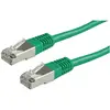 Image de Cordon VALUE Cat.6 (Classe E) S/FTP (PiMF), vert, 0,5 m