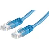 Image de Value Cordon LAN Cat 6 | Câble réseau UTP Ethernet avec connecteur RJ45 | bleu 5 m
