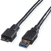 Image de ROLINE USB 3.0 Cable, A M - Micro B M, 2.0m
